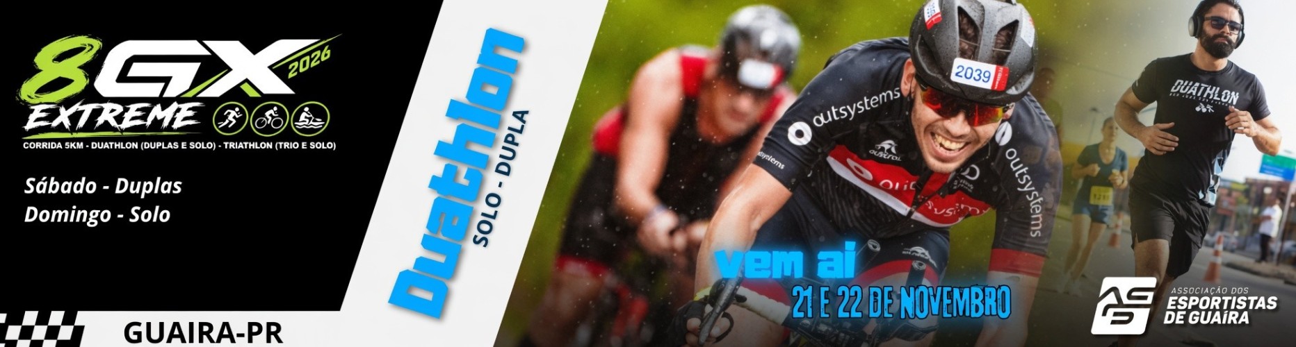 8º GX Extreme 2026 Duathlon Solo - Dupla