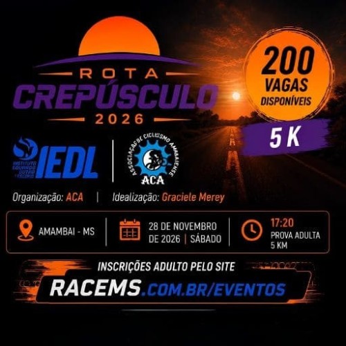 2ª ROTA CREPÚSCULO 2026