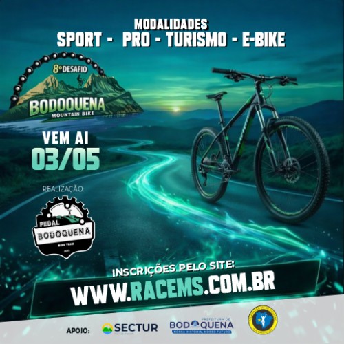 8º DESAFIO BODOQUENA DE MTB