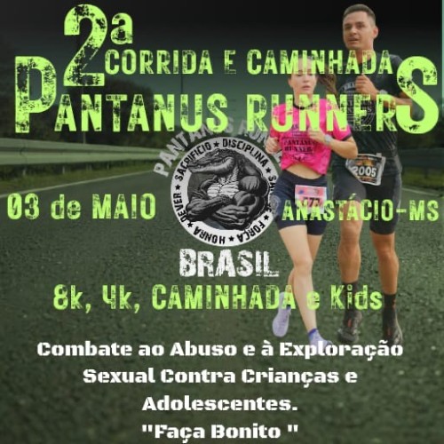 2ª CORRIDA E CAMINHADA PANTANUS RUNNERS 8K