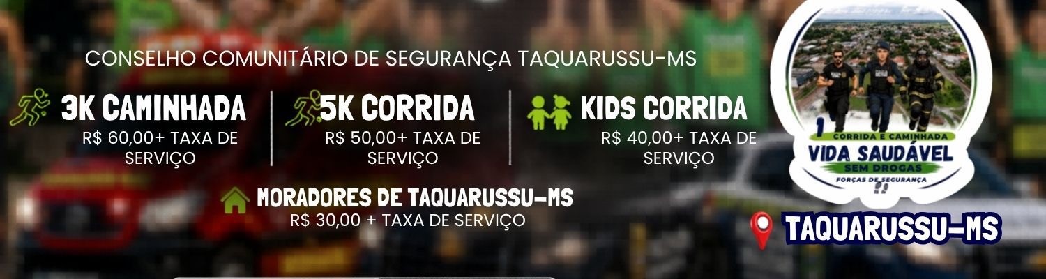 1ª CORRIDA E CAMINHADA VIDA SAUDÁVEL SEM DROGAS