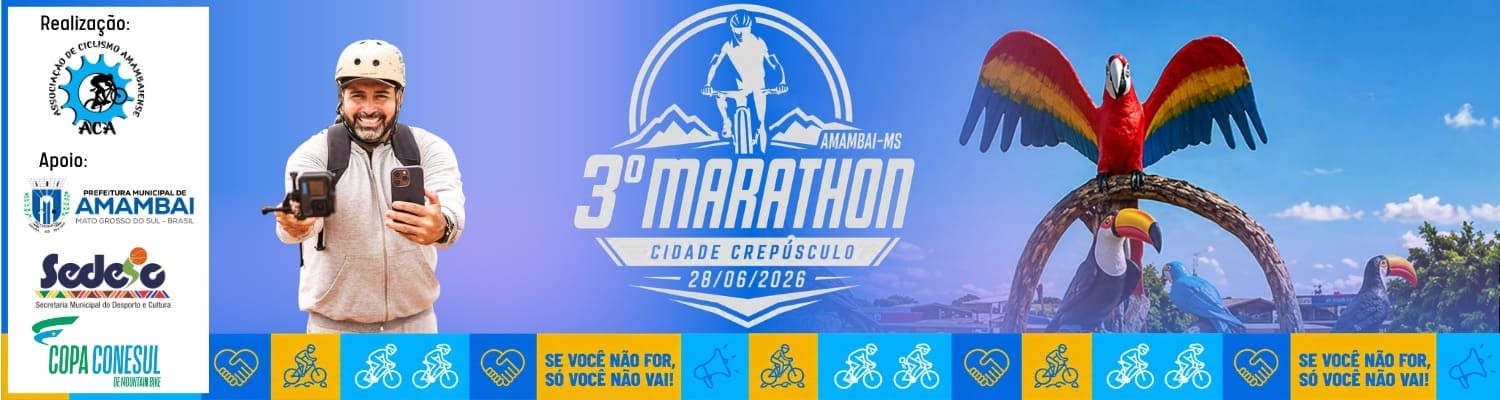 3º MARATHON CIDADE CREPÚSCULO - 3º ETAPA COPA CONESUL