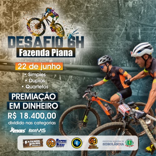 DESAFIO MTB FAZENDA PIANA 6H