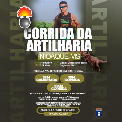 1º CORRIDA DA ARTILHARIA