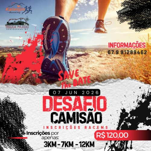 DESAFIO CAMISÃO 2026