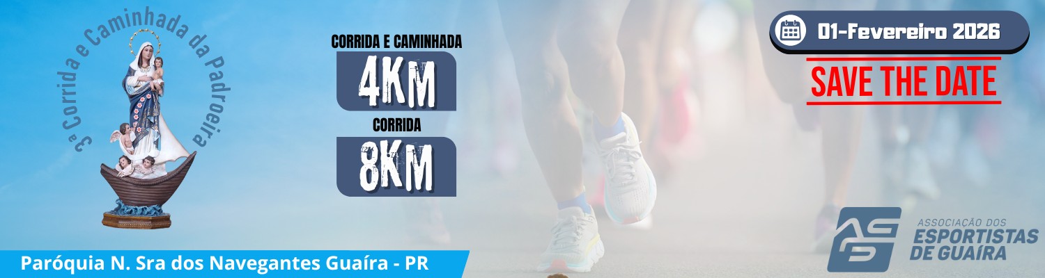3ª Corrida da Padroeira Guaira 2026