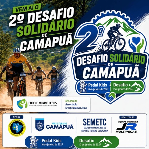 2° DESAFIO SOLIDÁRIO DE XCM CRECHE MENINO JESUS